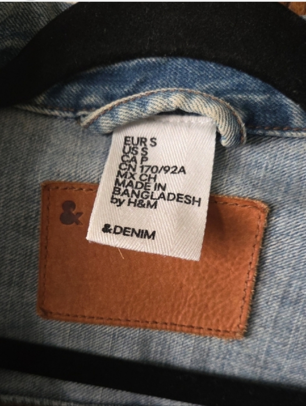 H&M Classic Blue Denim Jacket - Picture 7 of 9